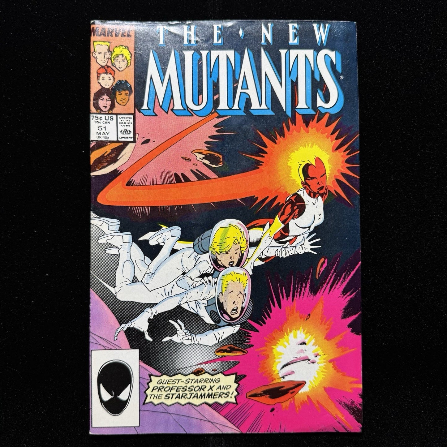 New Mutants 51 - Copper Age Marvel Comics 1987
