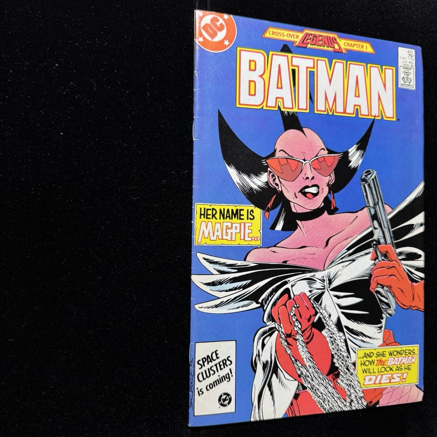 Batman 401 - 2nd Appearance Of Magpie - Copper Age Dc Comics 1986