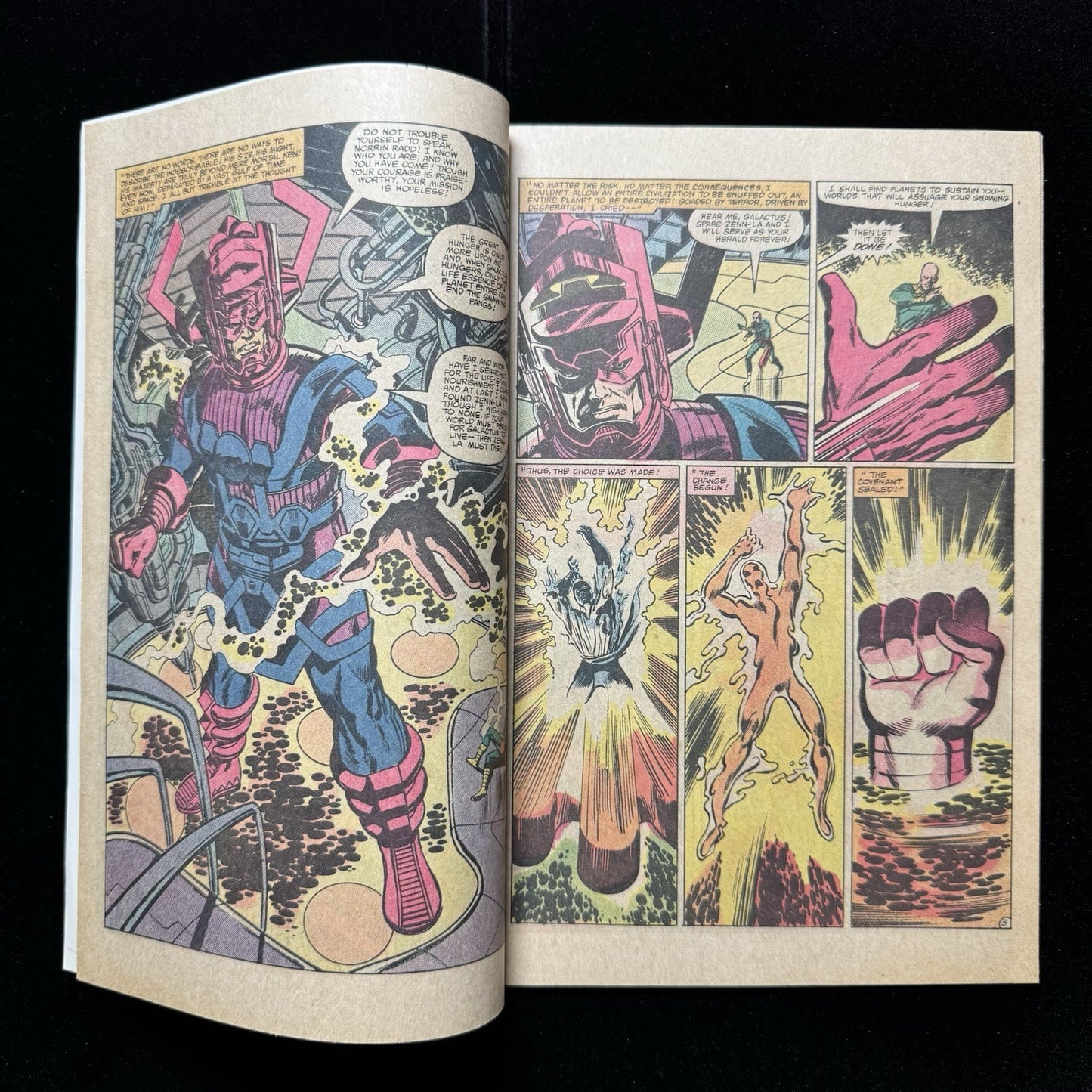 Silver Surfer 1 - Origin Of Silver Surfer - Bronze Age Marvel Comics 1982