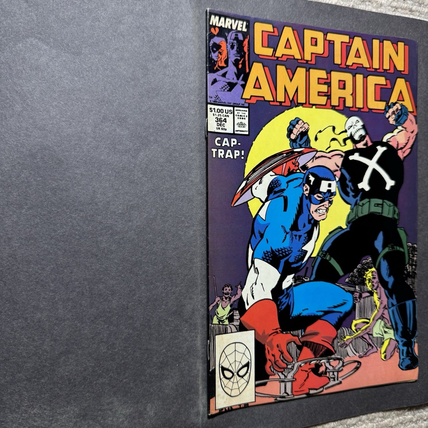 Captain America 364 - Copper Age Marvel Comics 1989