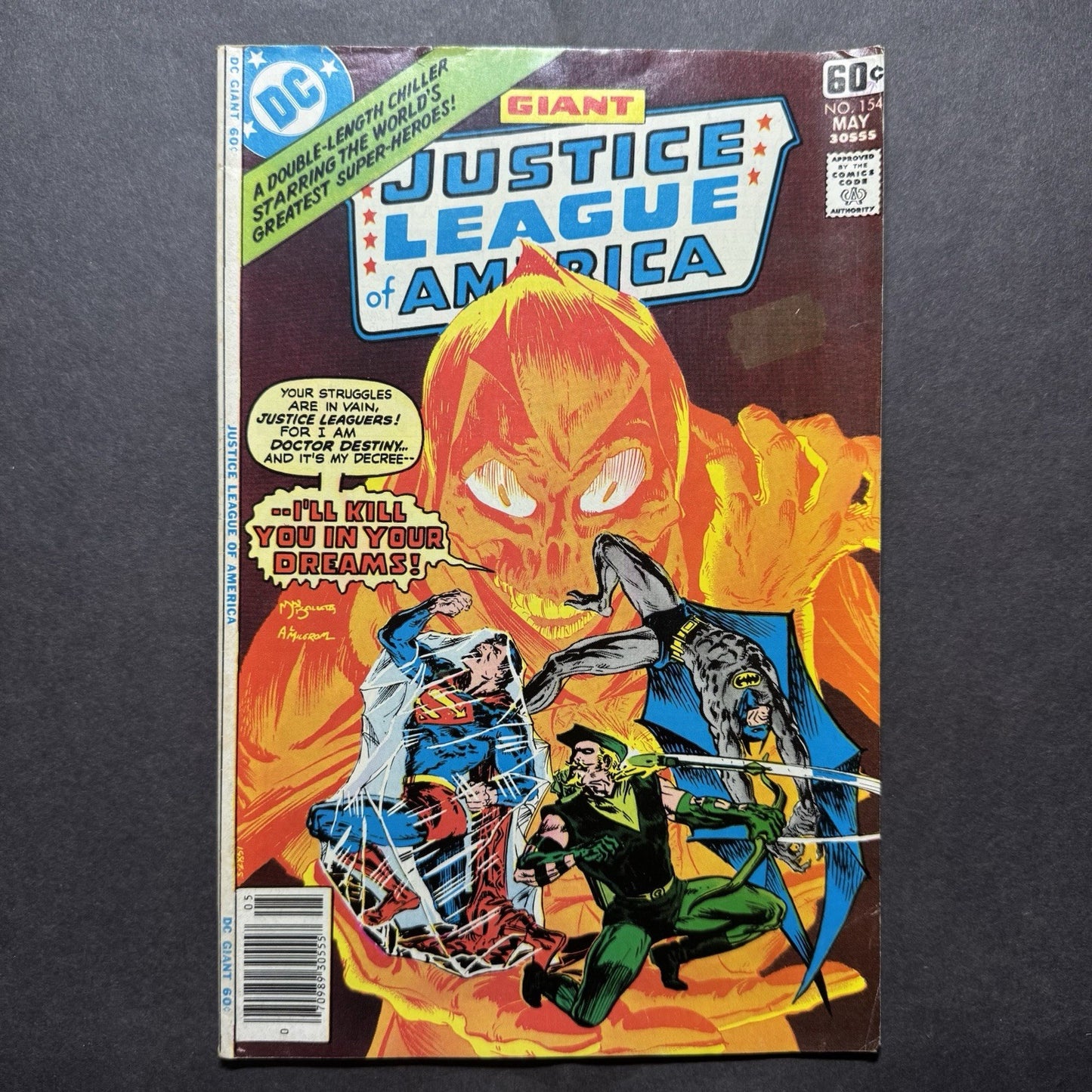 Justice League 154 - Bronze Age Dc Comics 1978