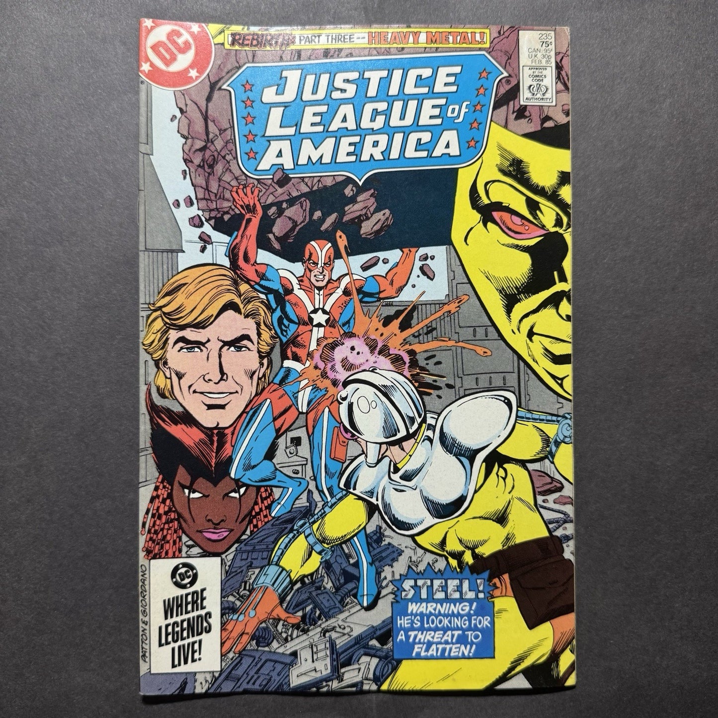 Justice League 235 - Copper Age Dc Comics 1985