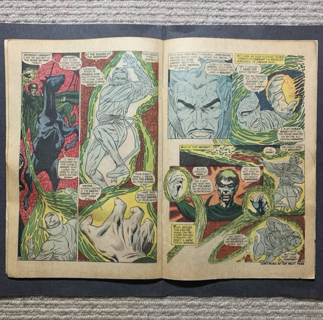 Doctor Strange 170/ 1st Cover App Of Nightmare - Silver Age Marvel Comics 1968