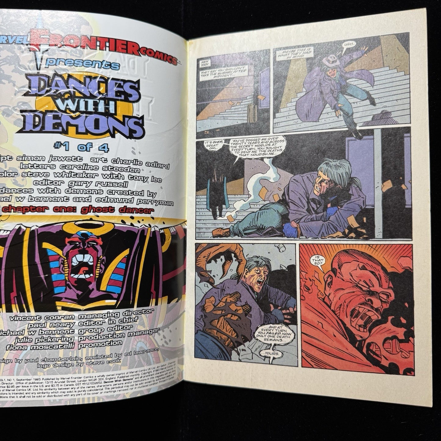 Dances With Demons 1 - Modern Age Marvel Comics 1993