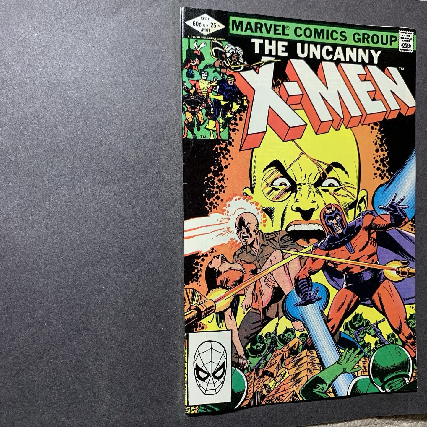 Uncanny x-men 161/ Bronze Age marvel comics 1982