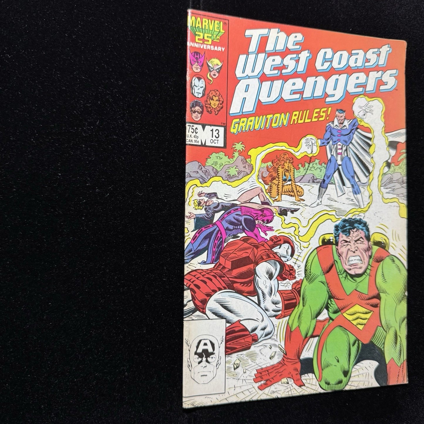 West Coast Avengers 13 - Copper Age Marvel Comics 1986