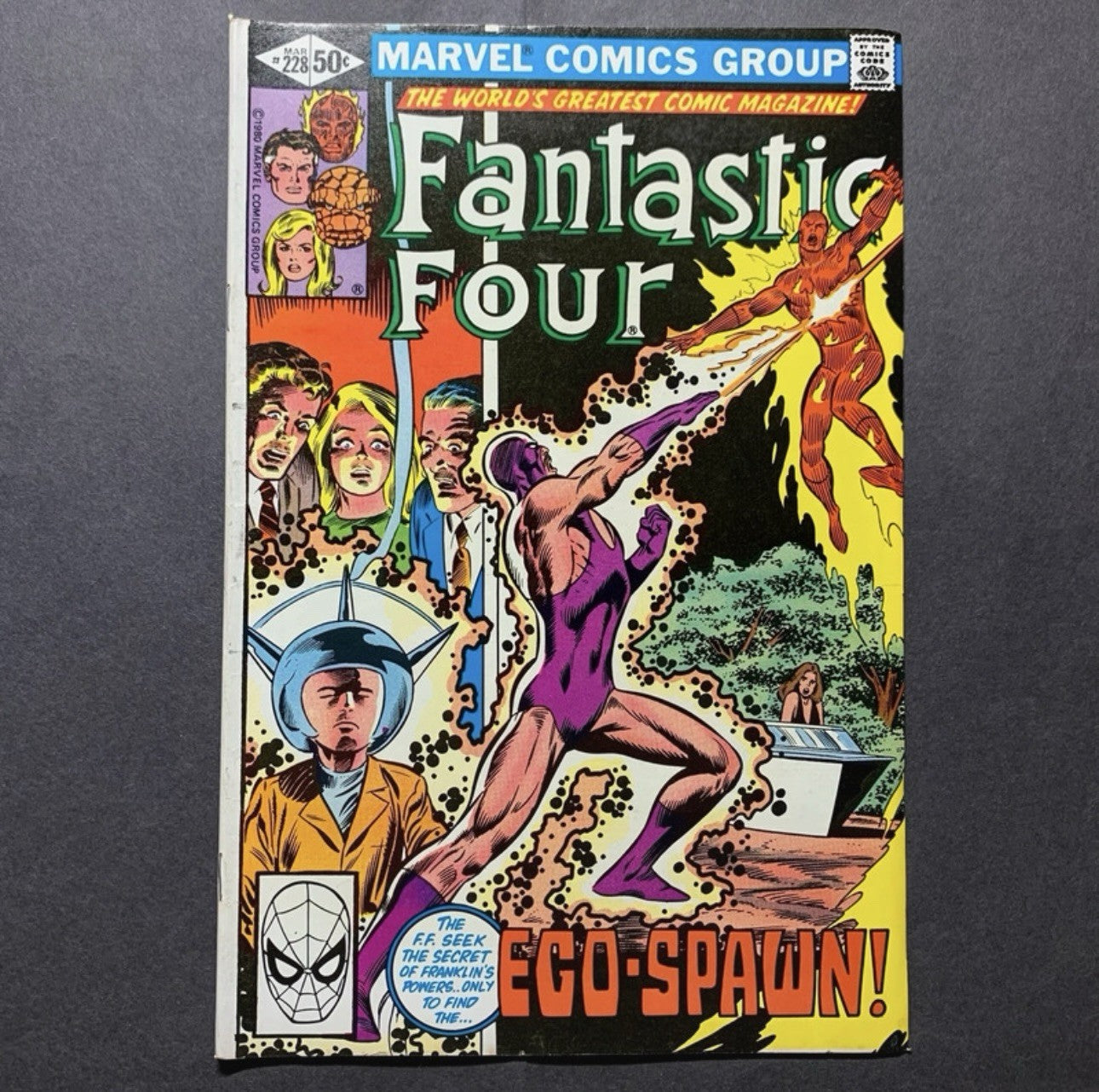 Fantastic Four 228/ bronze age marvel comics 1981