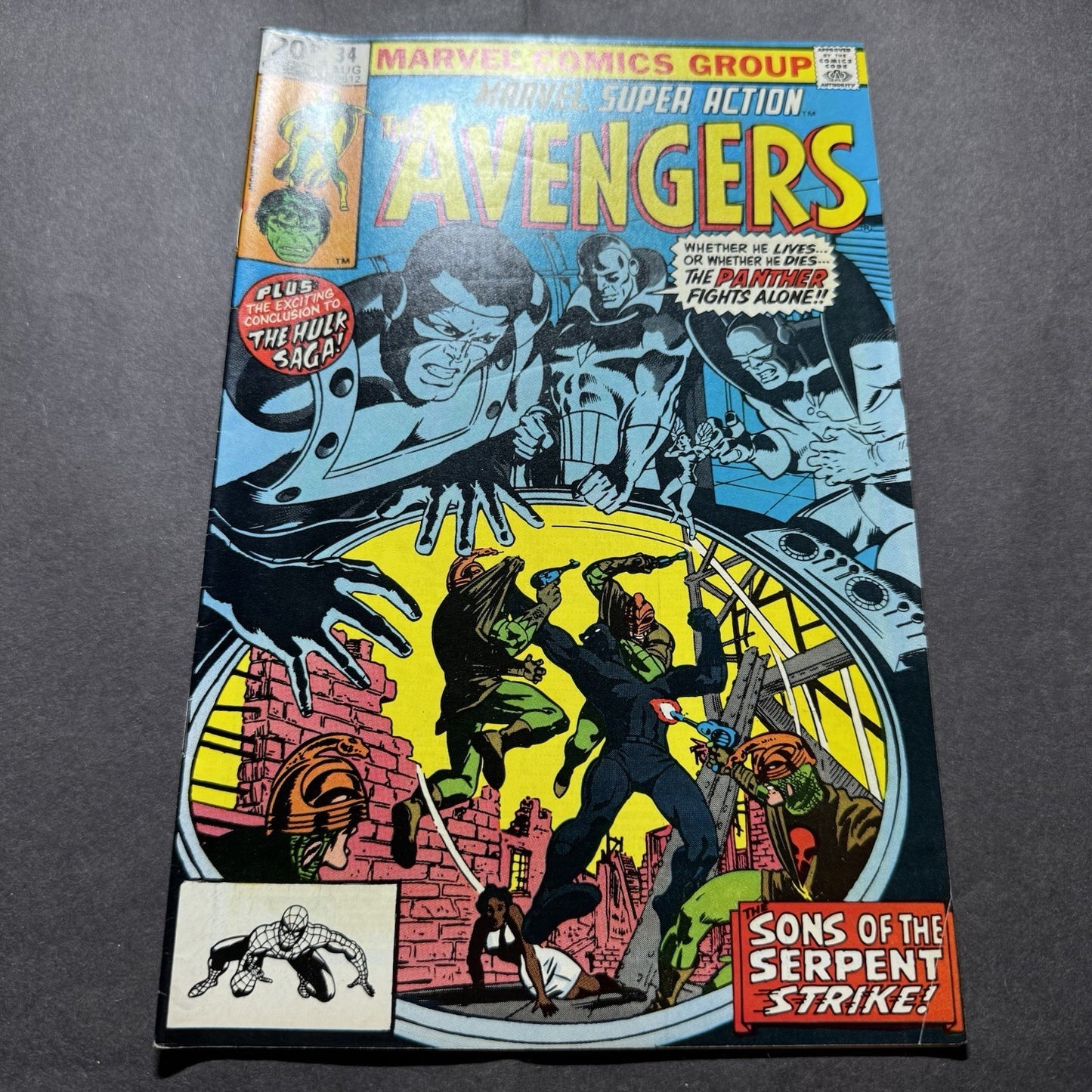 Marvel Super Action 34 - Bronze Age Marvel Comics 1981