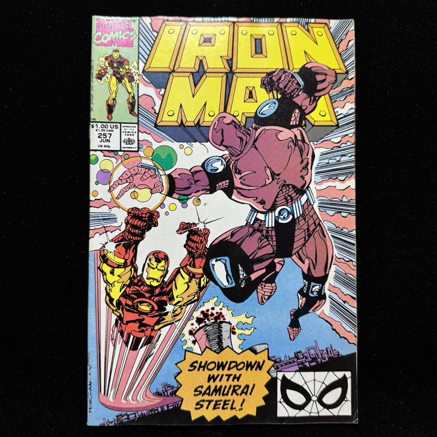 Iron Man 257 - Copper Age Marvel Comics 1990