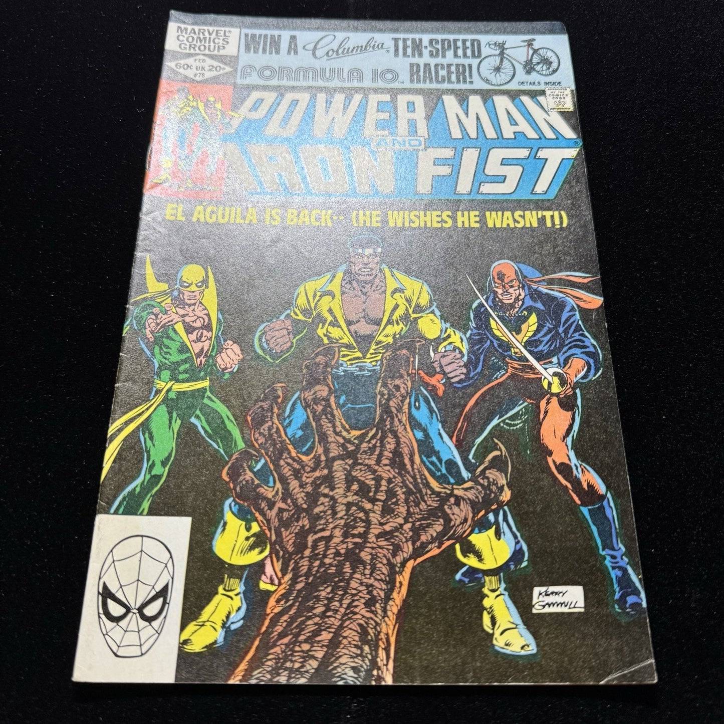 Power Man And Iron Fist 78 - 3rd App Of Sabretooth - Bronze age Marvel 1982