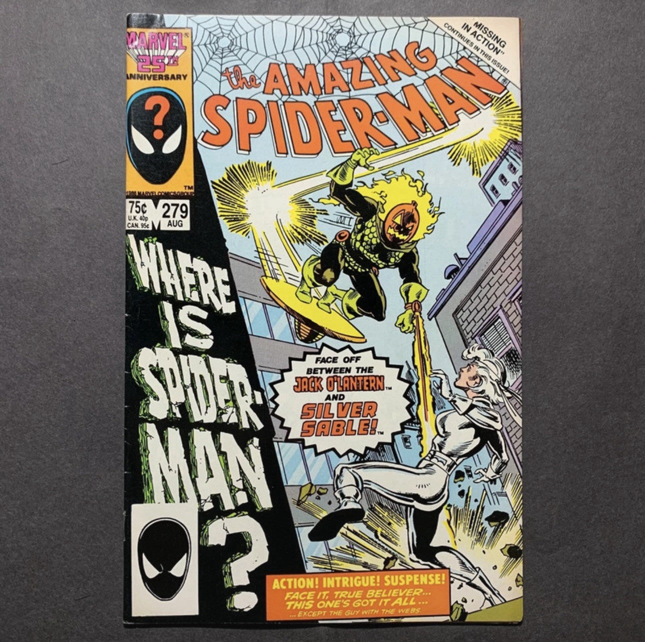 Amazing Spider-Man 279 - Copper Age Marvel Comics 1986