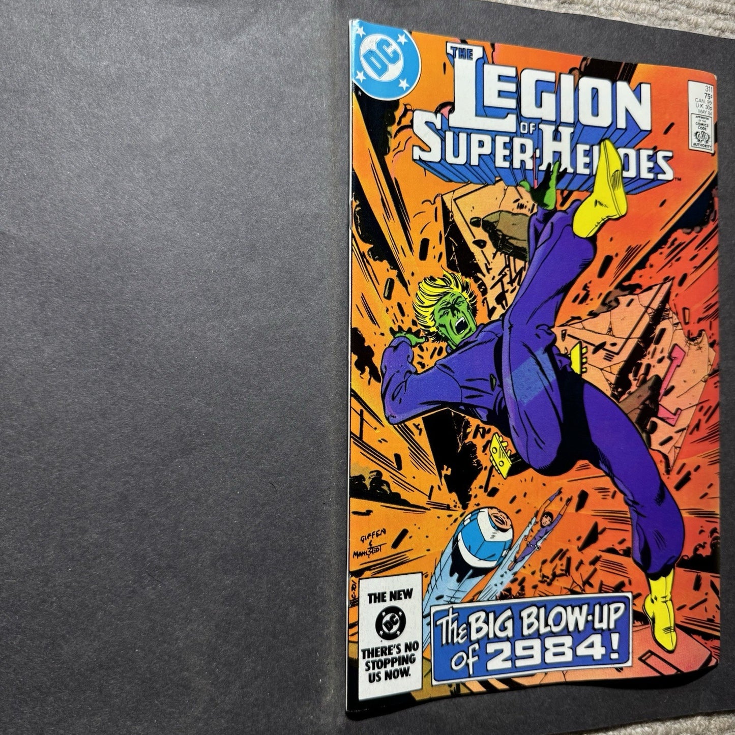 Legion Of Super-Heroes 311 - Copper Age Dc Comics 1984