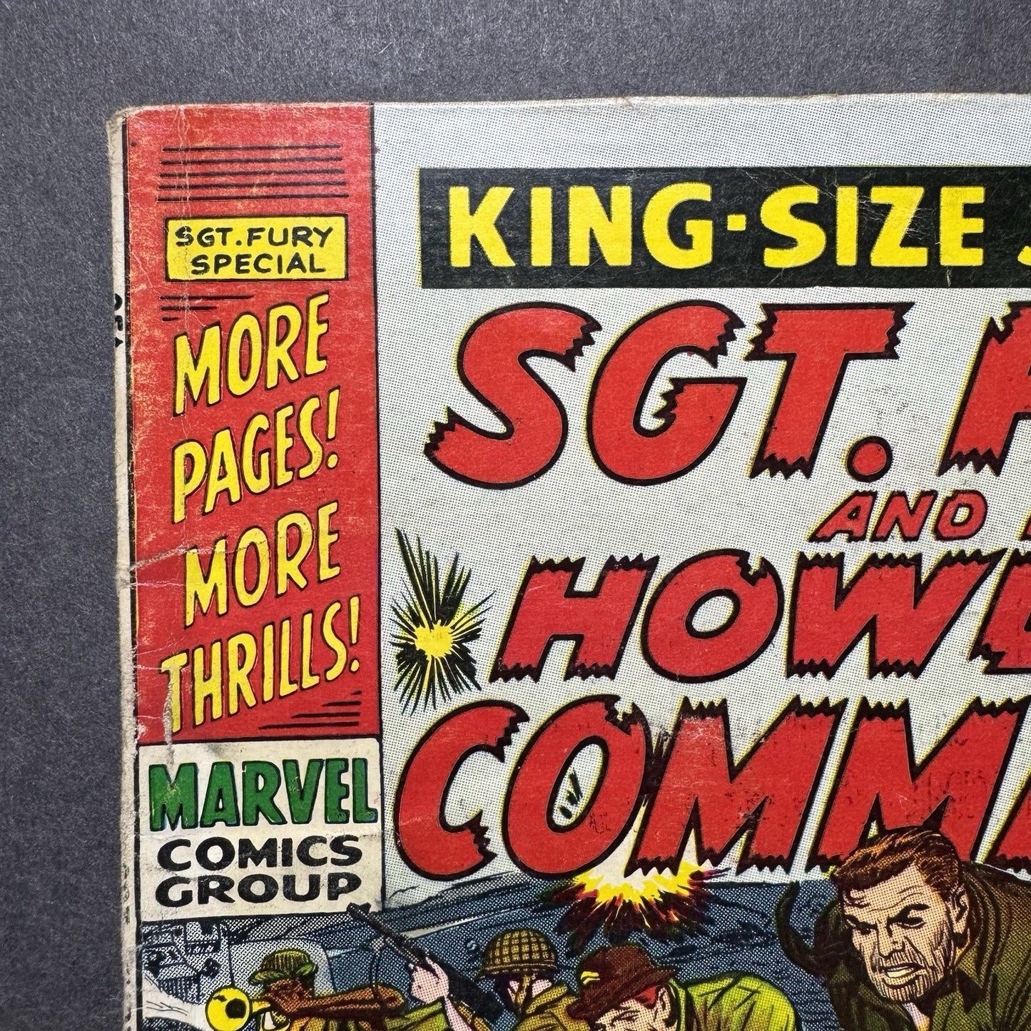 Sgt Fury King Size Annual 2 - Silver Age Marvel Comics 1966