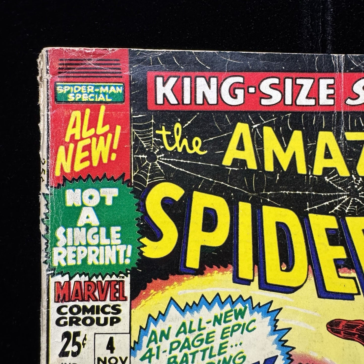 Amazing Spider-Man Annual 4 - 3rd App Mysterio - Silver Age Marvel Comics 1967