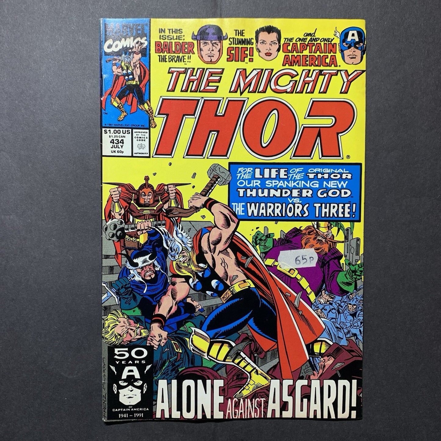 Thor 434/ Copper Age Marvel Comics 1991