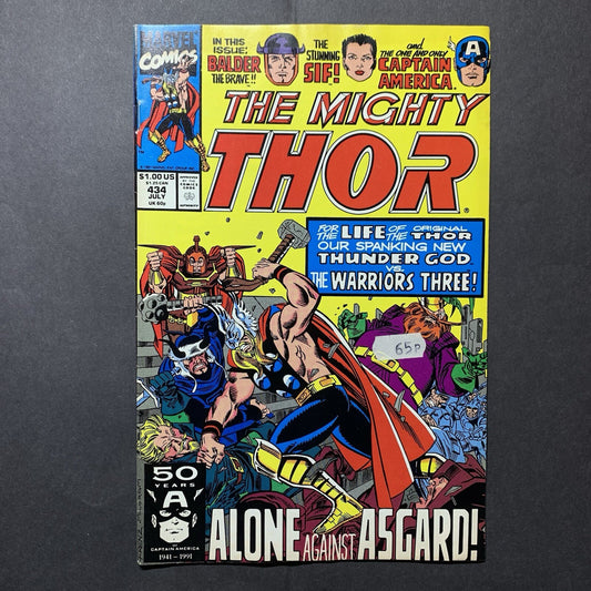 Thor 434/ Copper Age Marvel Comics 1991