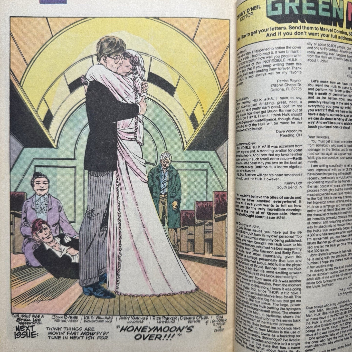Incredible Hulk 319/ Copper Age Marvel Comics 1986