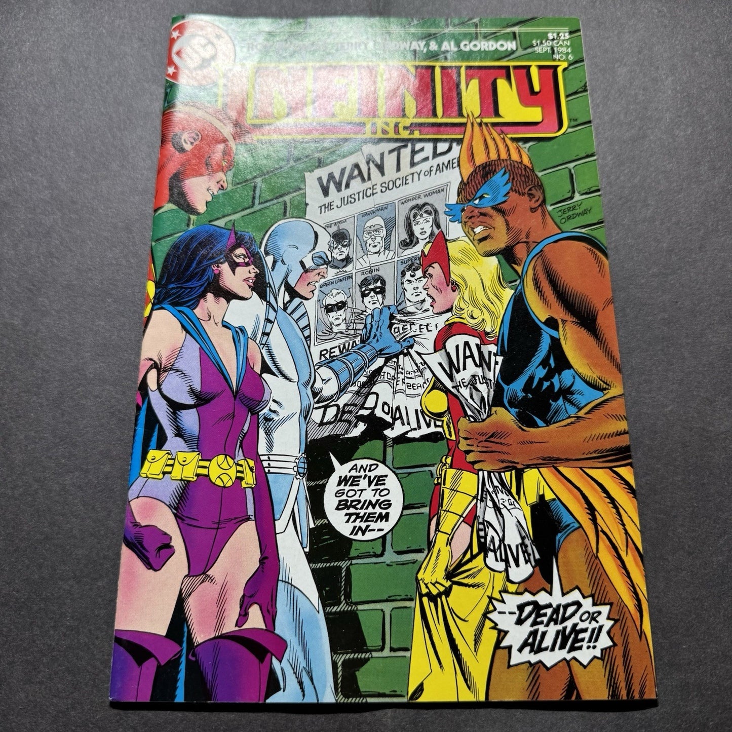 Infinity Inc 6 - Copper Age Dc Comics 1984