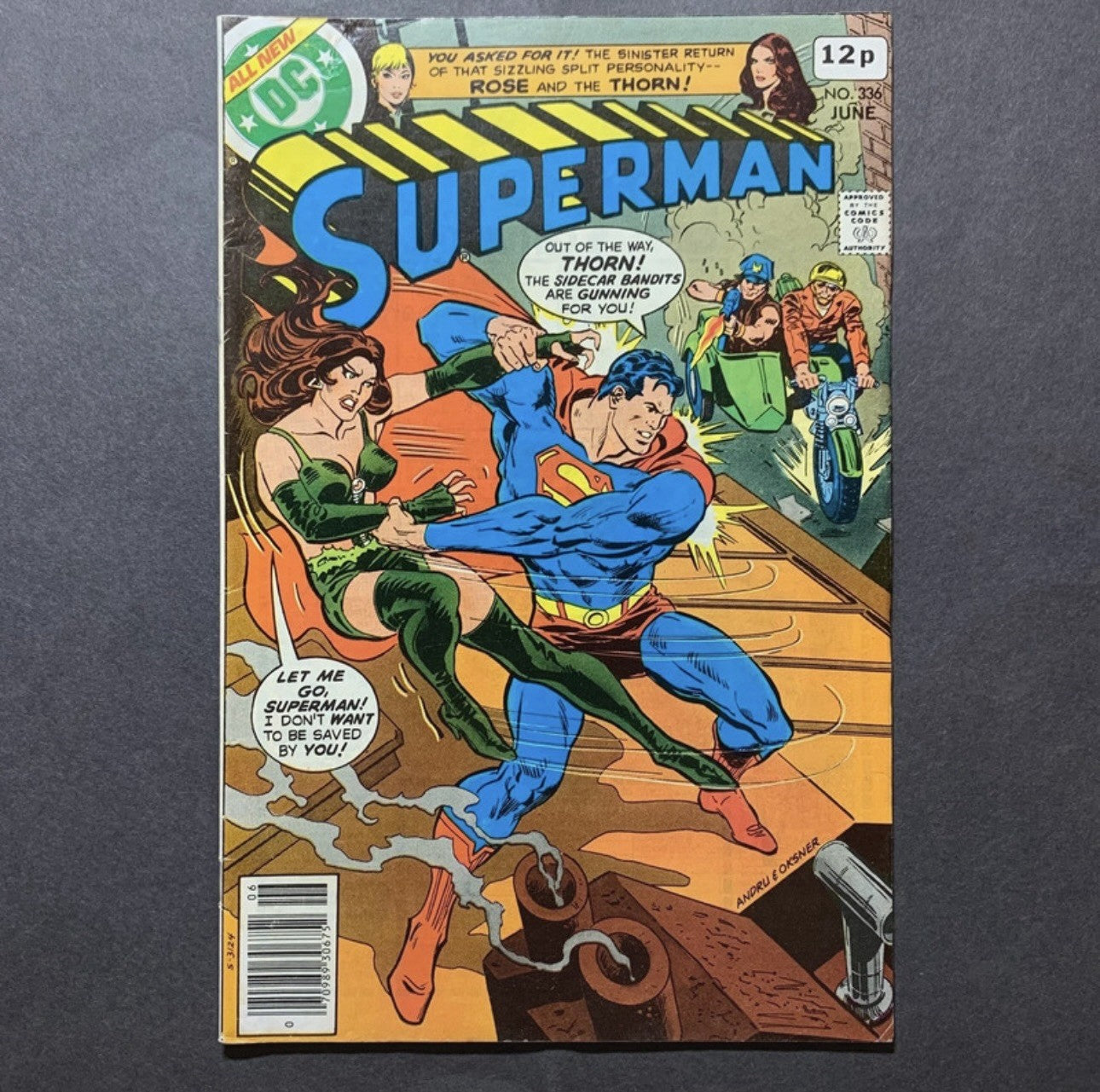 Superman 336 - Bronze Age Dc Comics 1979