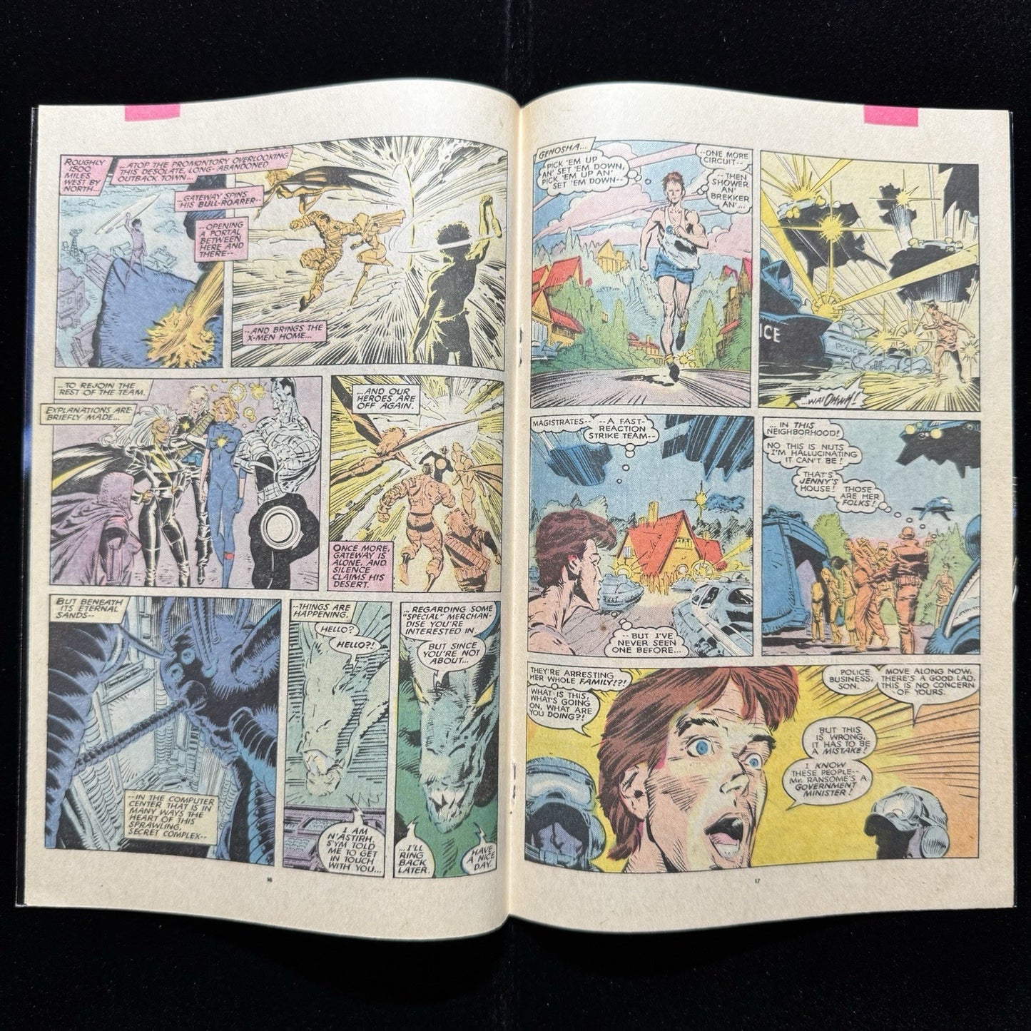 Uncanny X-Men 236 - 1st Appearance Of Genegineer - Copper Age Marvel Comics 1988