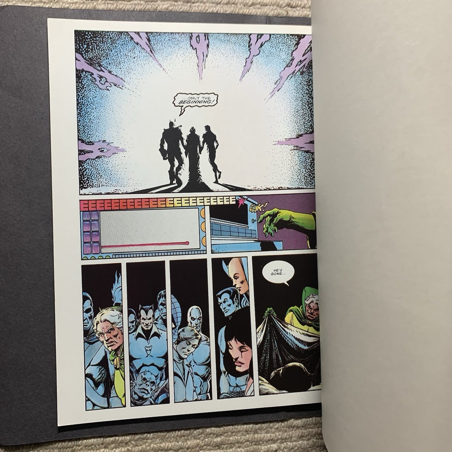 Marvel Graphic Novel 1 Death Of Captain Marvel/ Bronze Age Marvel Comics 1982