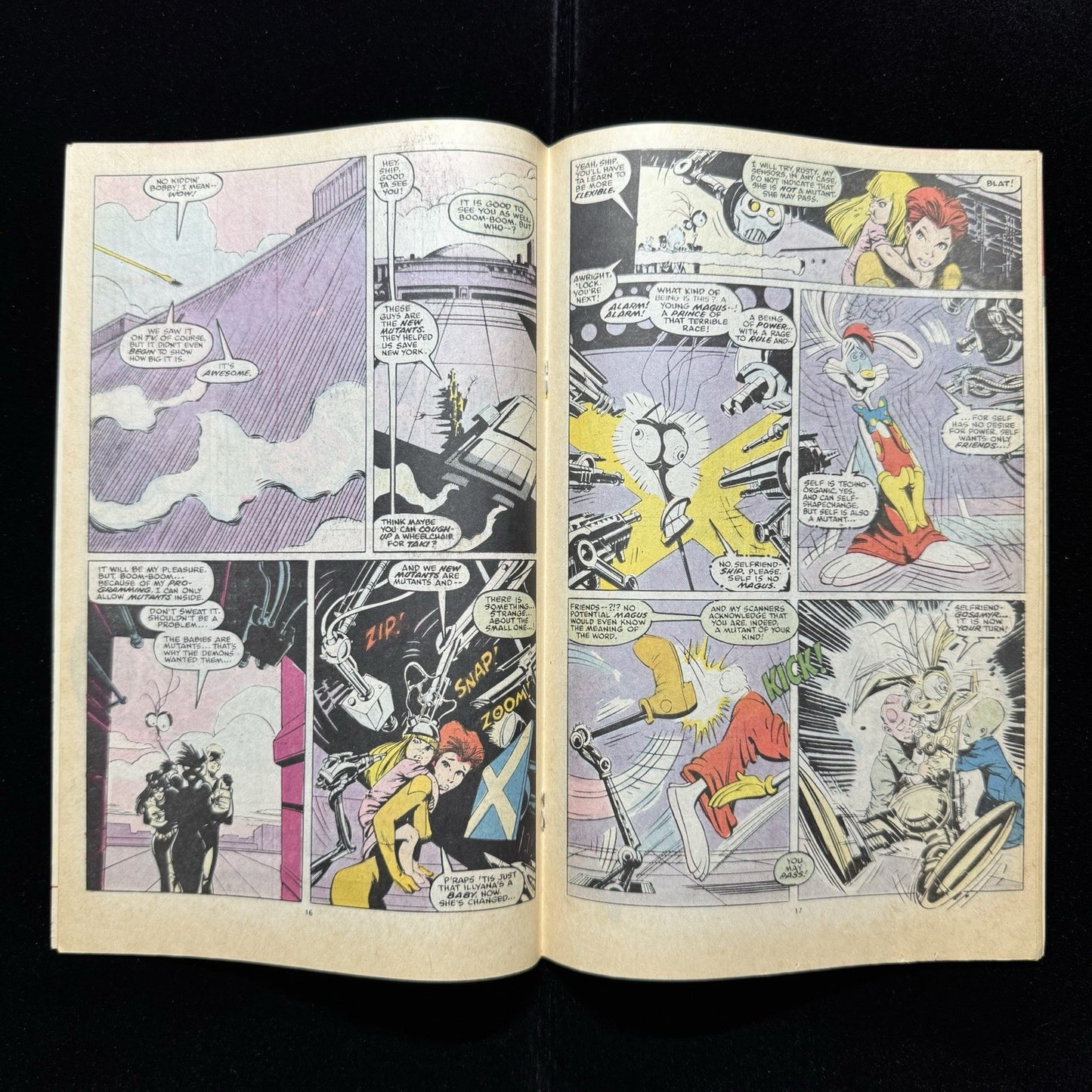 New Mutants 74 - Copper Age Marvel Comics 1989