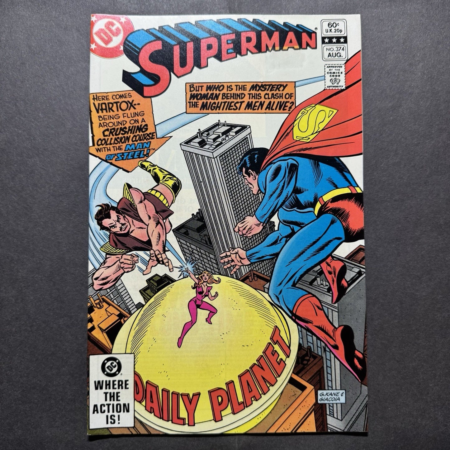 Superman 374 - Bronze Age Dc Comics 1982