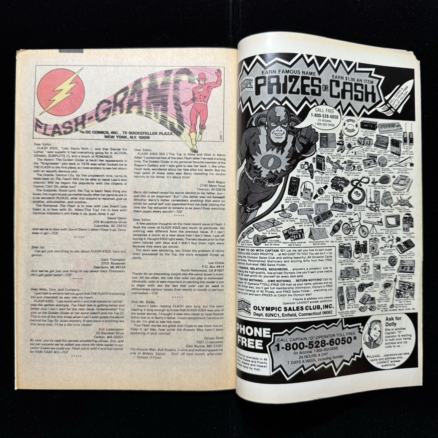 Flash 308 - Bronze Age Dc Comics 1982