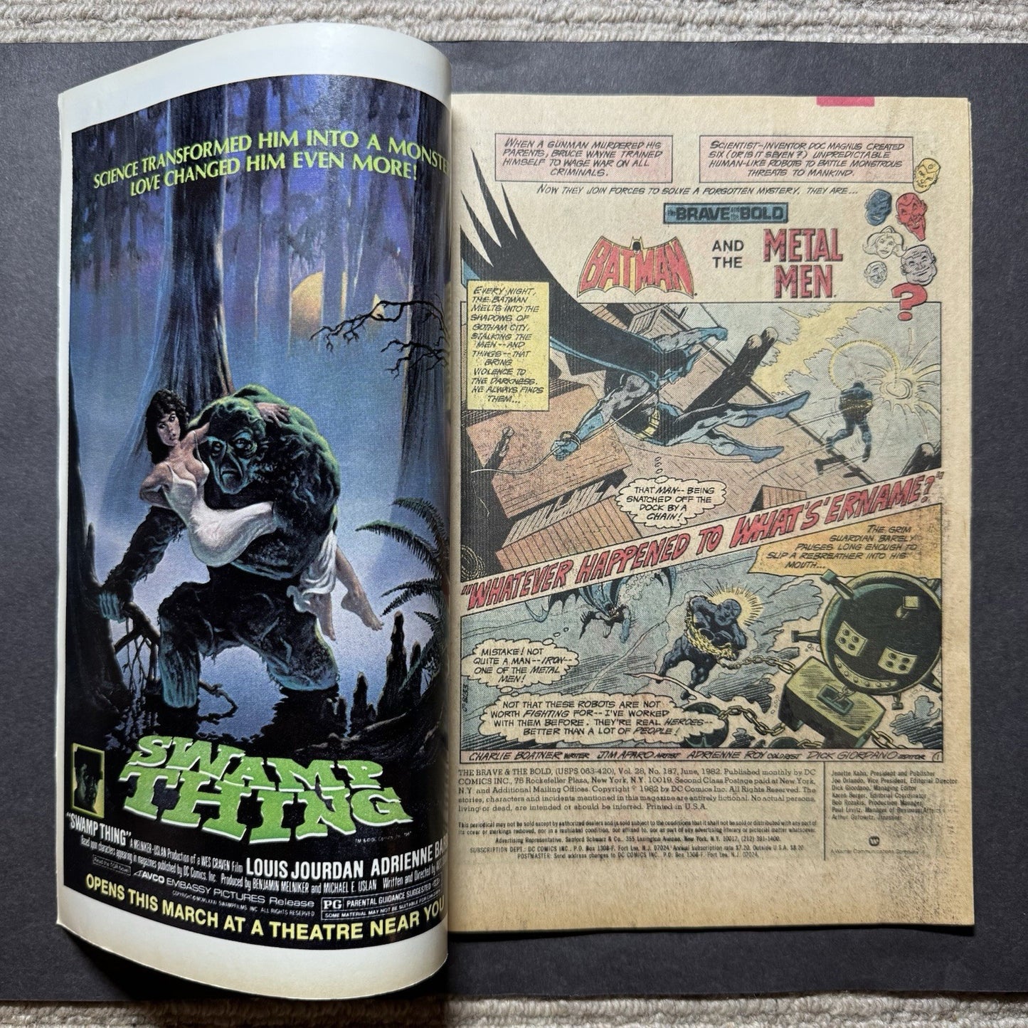 Brave And The Bold 187 - Bronze Age Dc Comics 1982