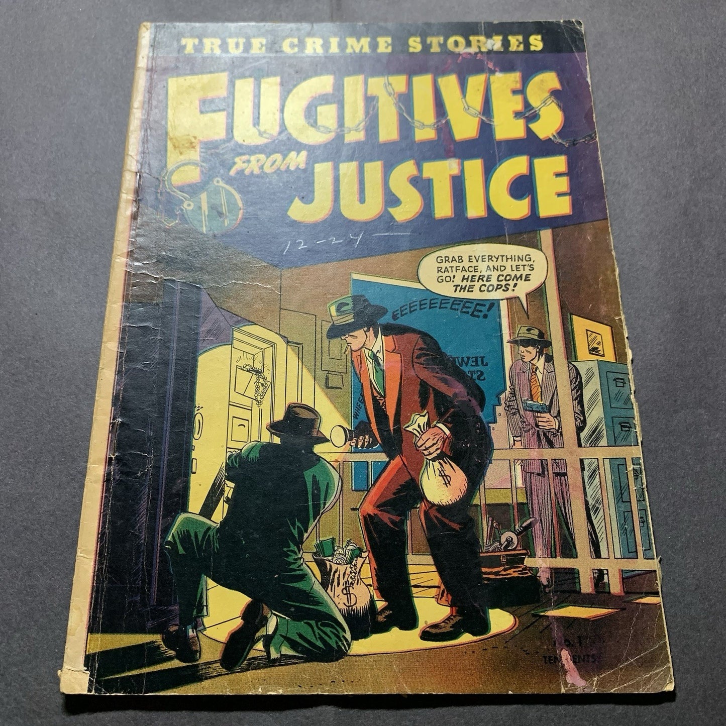Fugitives from justice 1/ golden age St. John comics 1952
