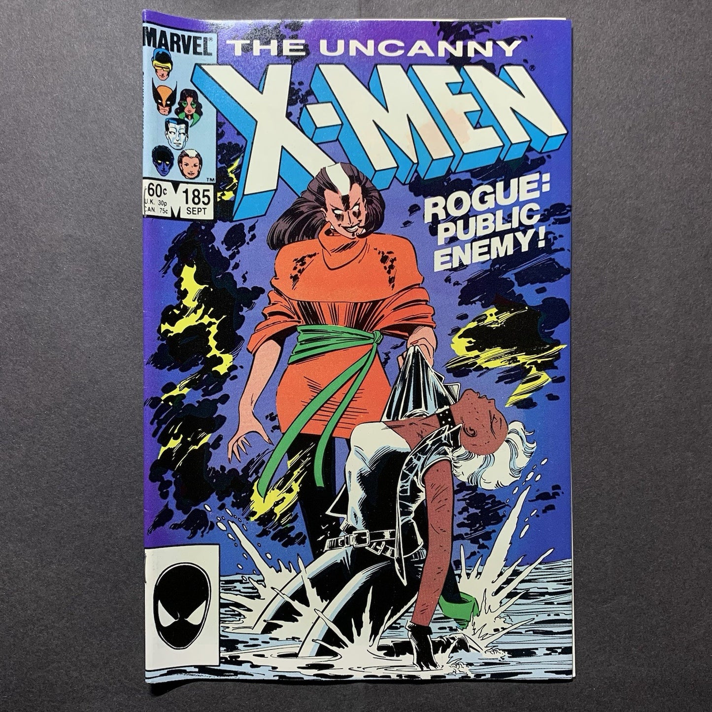 Uncanny x-men 185/ copper age marvel comics 1984