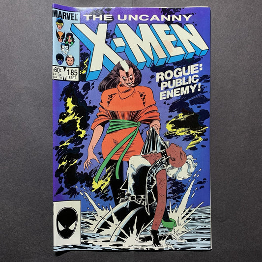 Uncanny x-men 185/ copper age marvel comics 1984