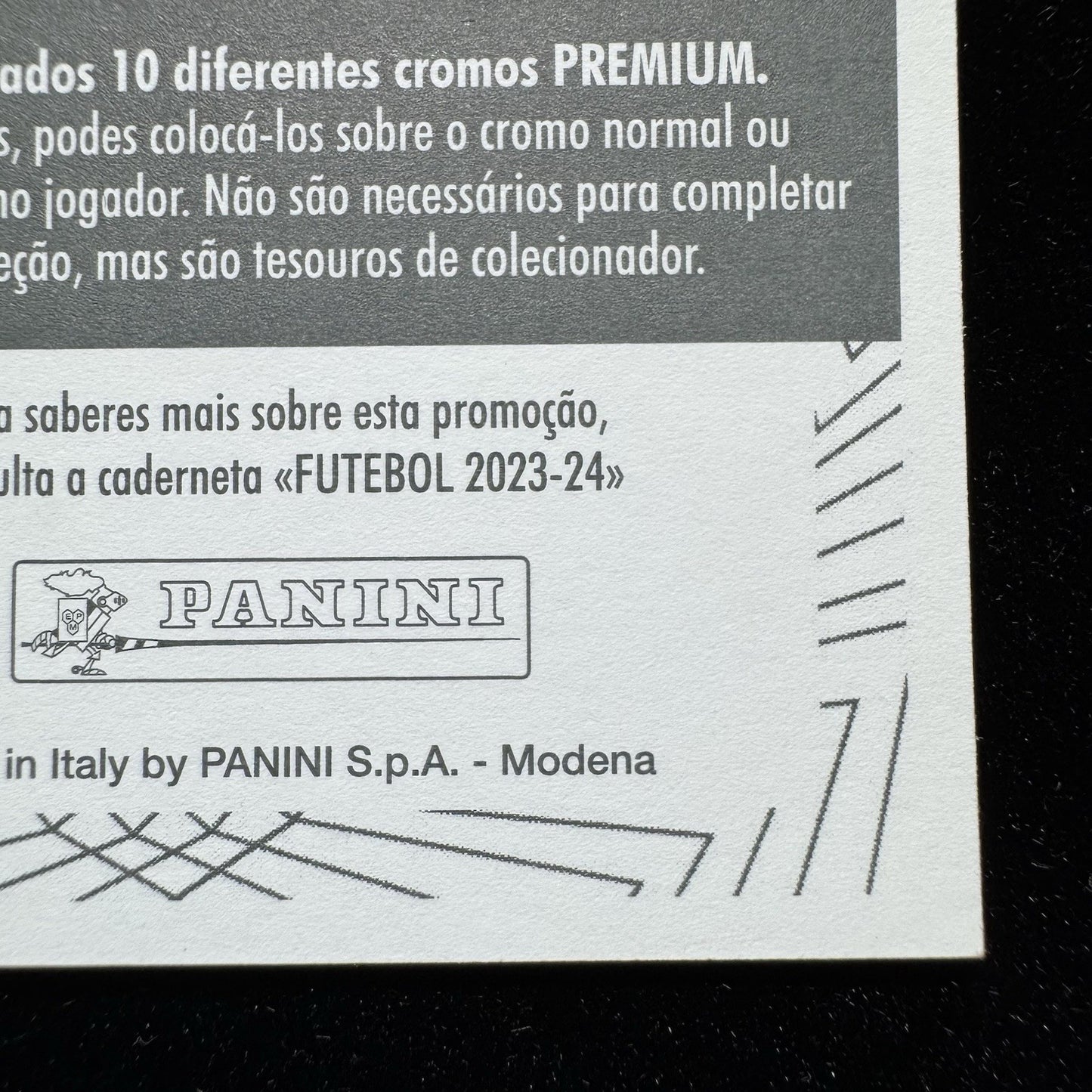 Cristiano Ronaldo 2023-24 Panini FutebolPremium Gold Sticker Al Nassr