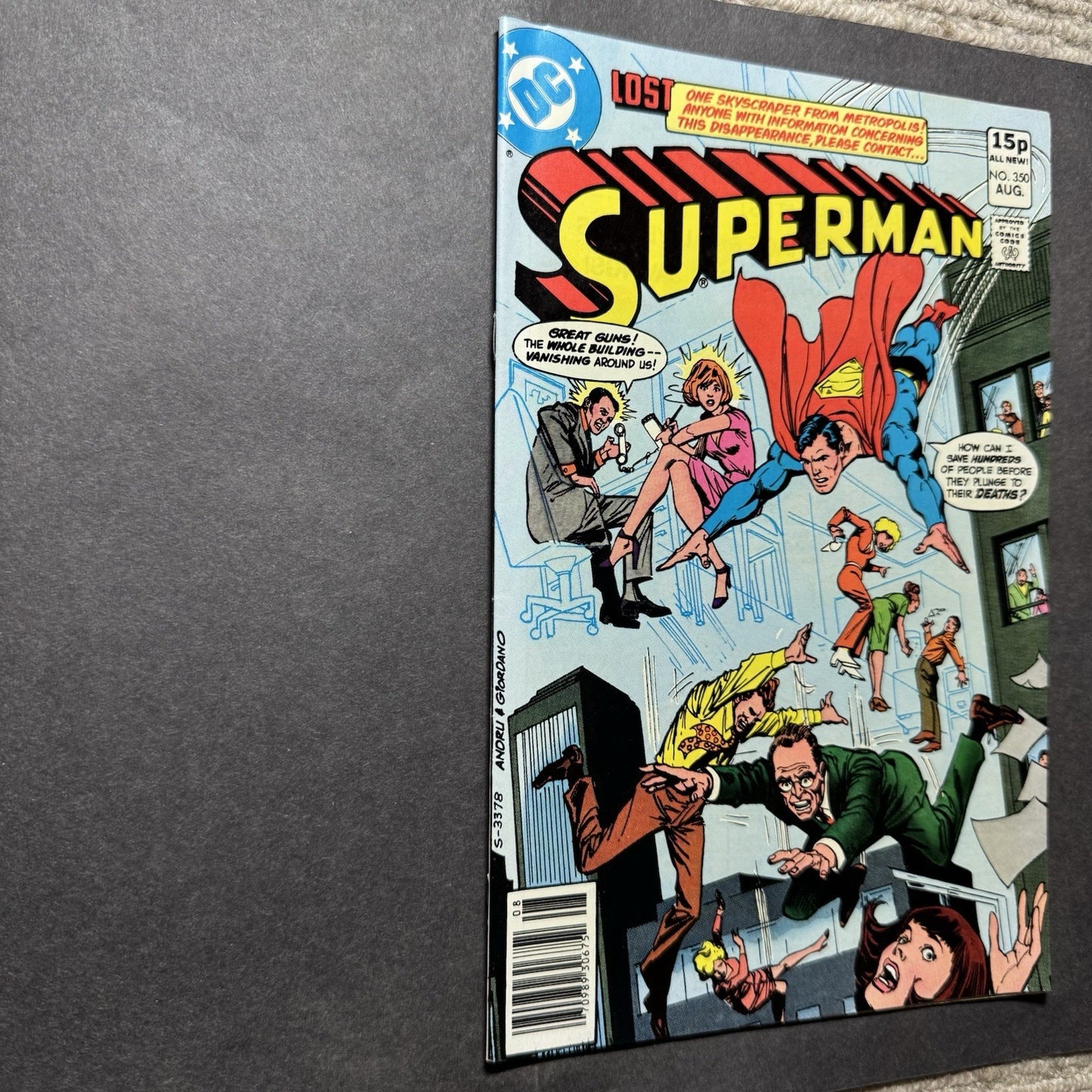 Superman 350 - Bronze Age Dc Comics 1980