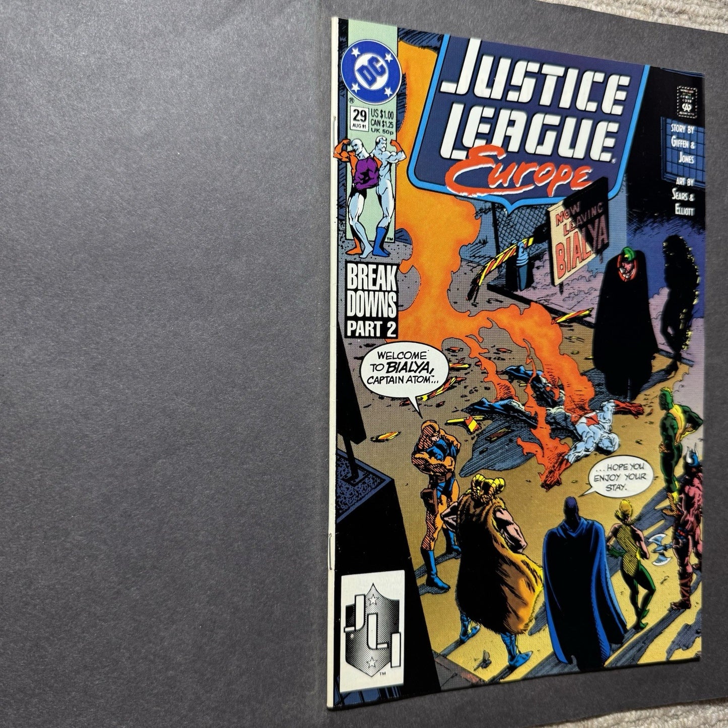 Justice League Europe 29/ Copper Age Dc comics 1991