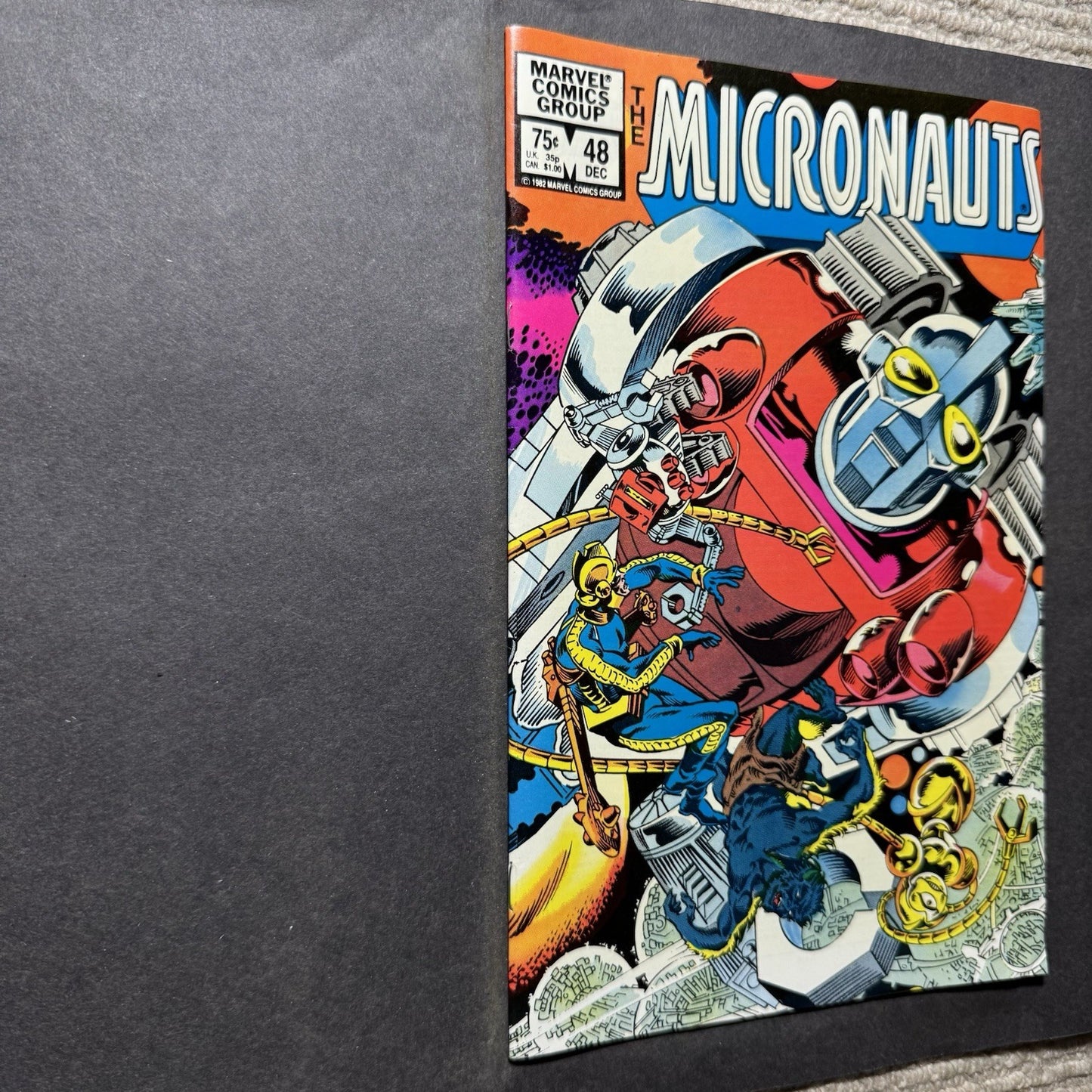 Micronauts 48 - Bronze Age Marvel Comics 1982