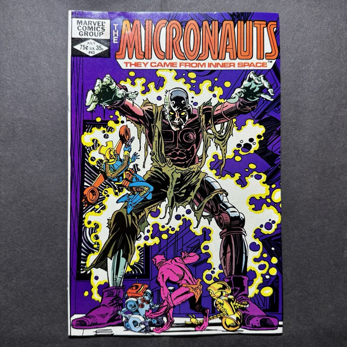 Micronauts 43 - Bronze Age Marvel Comics 1982