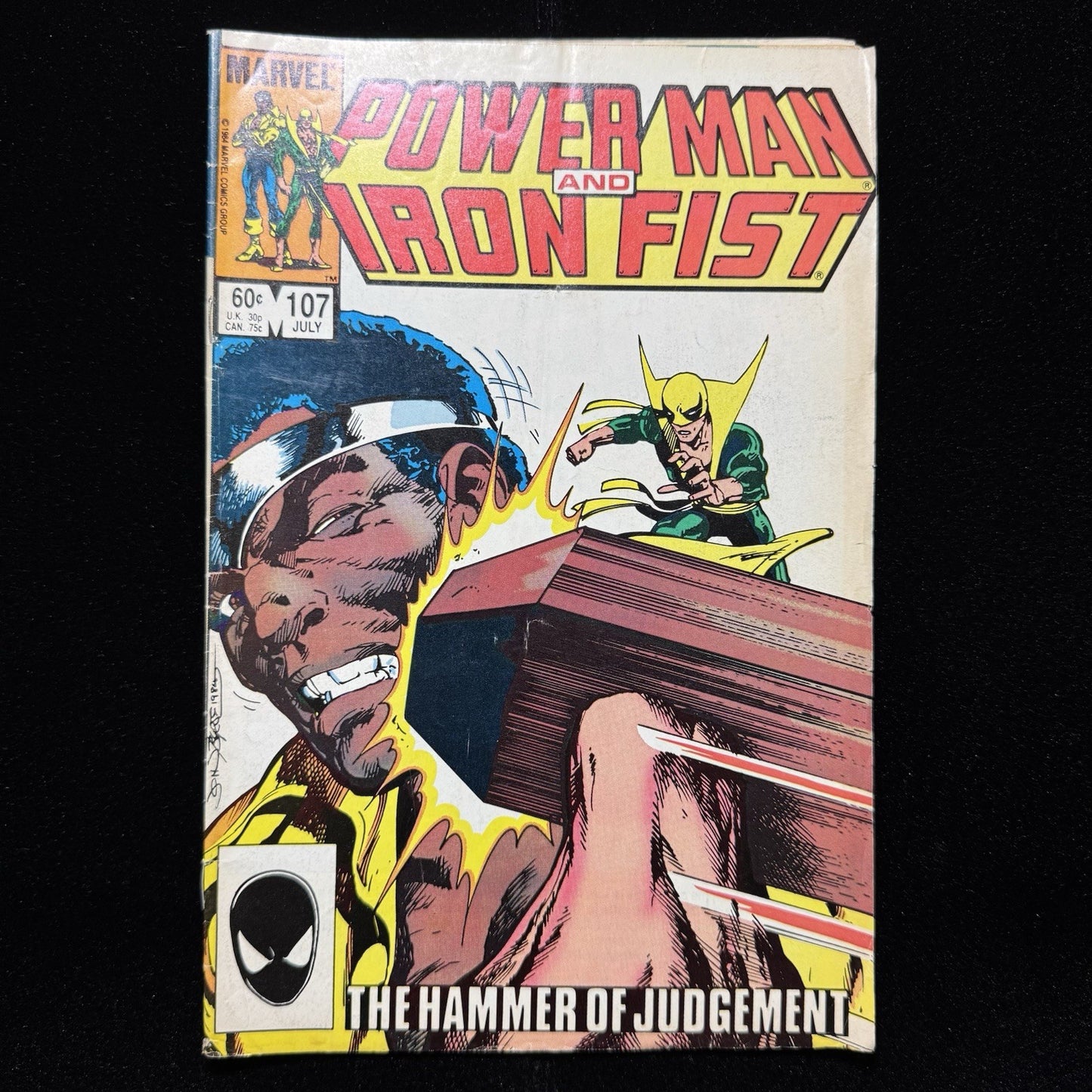 Power Man And Iron Fist 107 - Copper Age Marvel Comics 1984