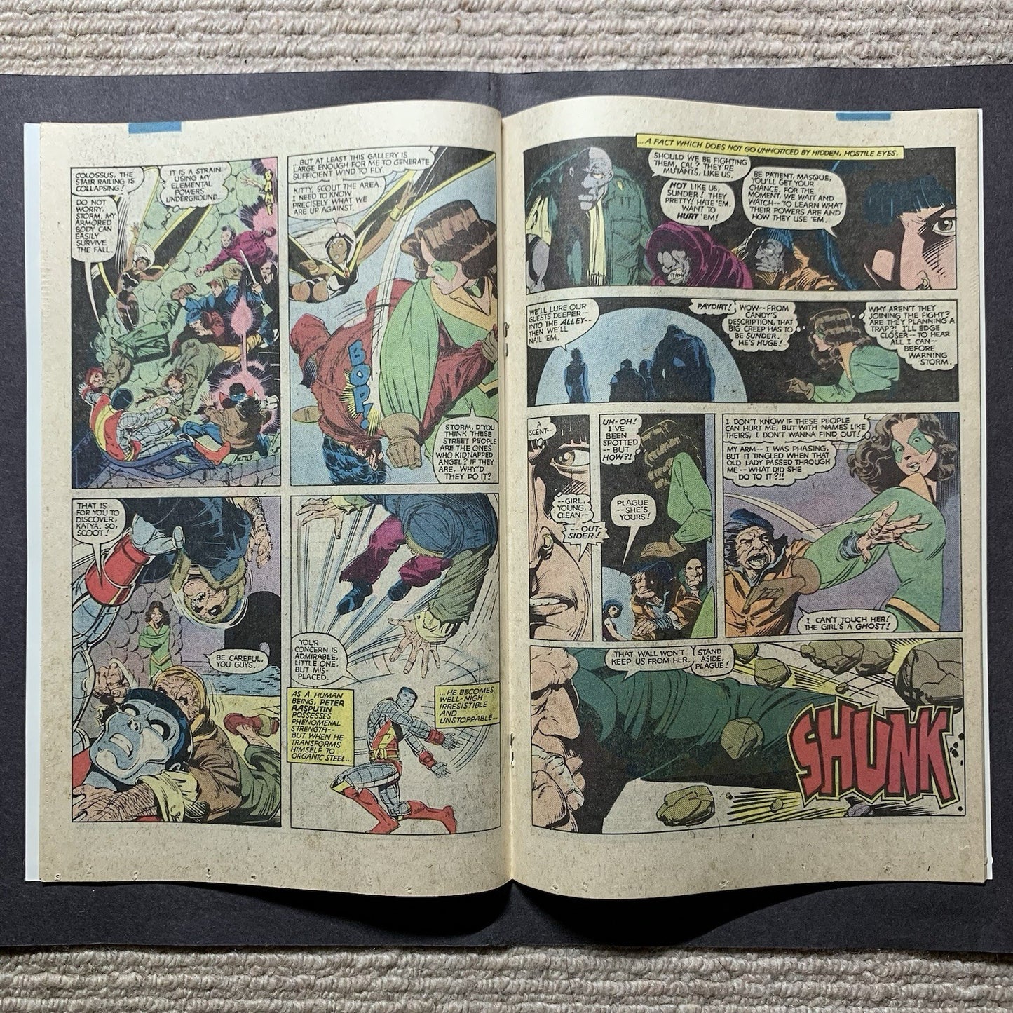 Uncanny x-men 169/ Bronze Age marvel comics 1983
