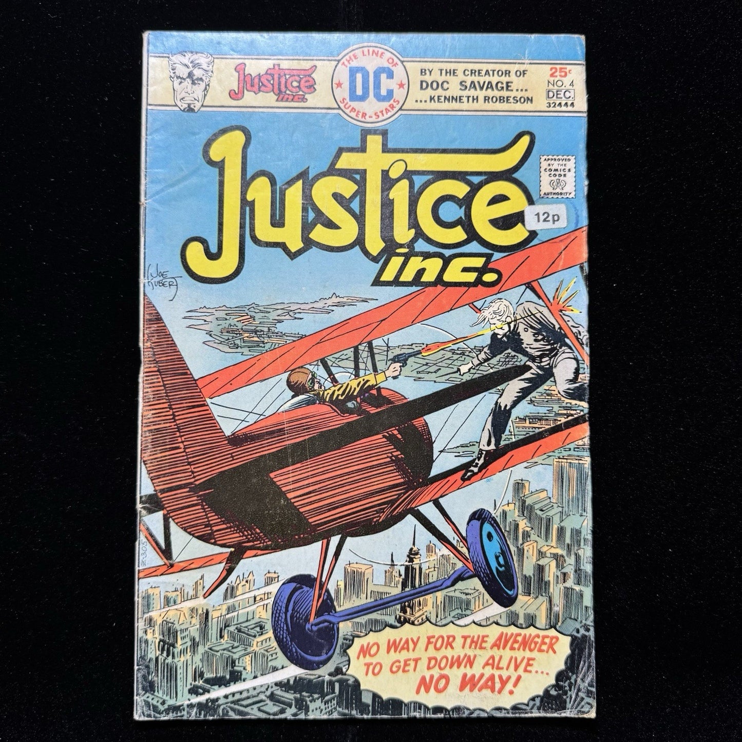 Justice Inc 4 - Bronze Age Dc Comics 1975