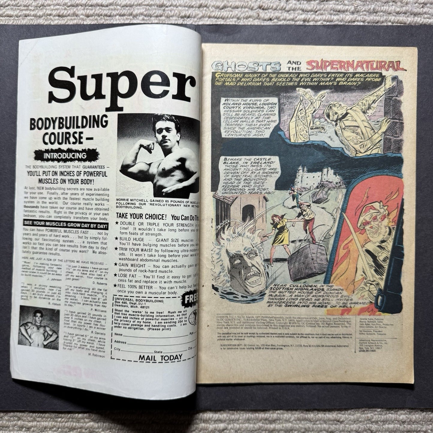 Ghost 52 - Bronze Age Dc Comics 1977