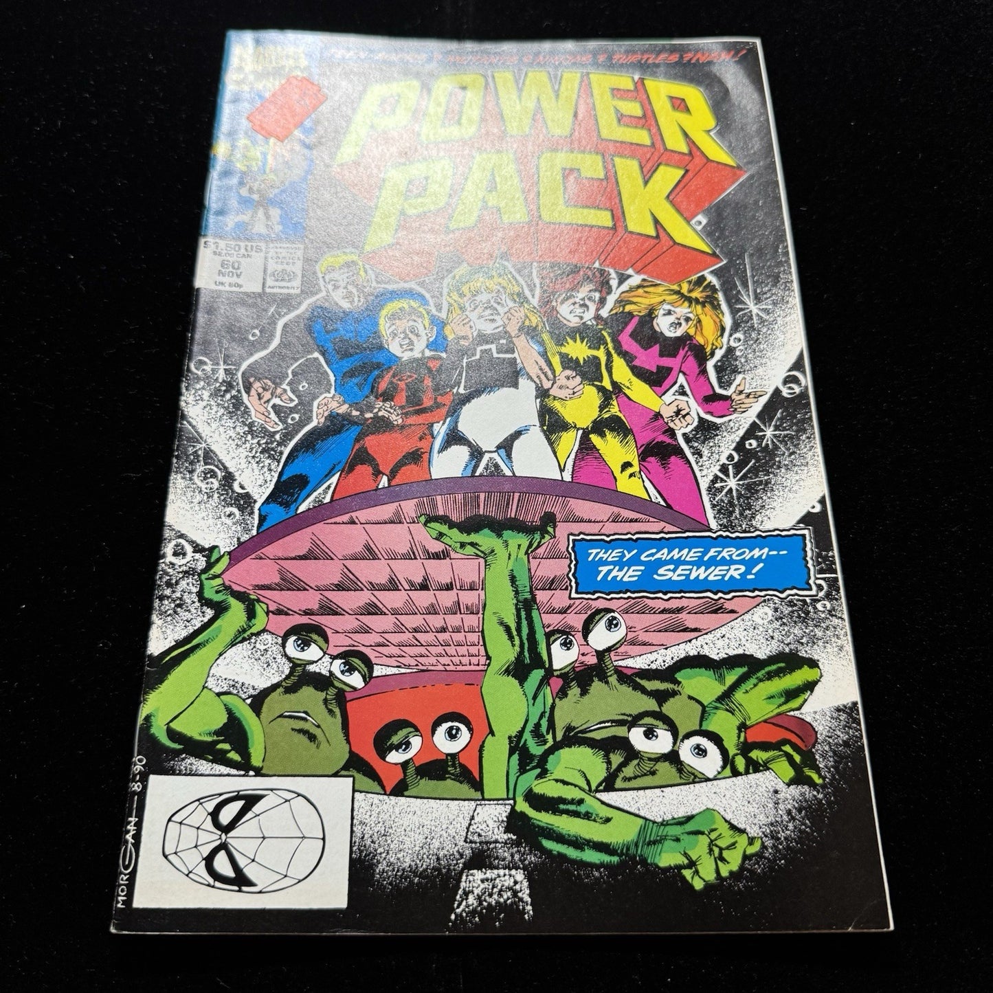 Power Pack 60 - Copper Age Marvel Comics 1990