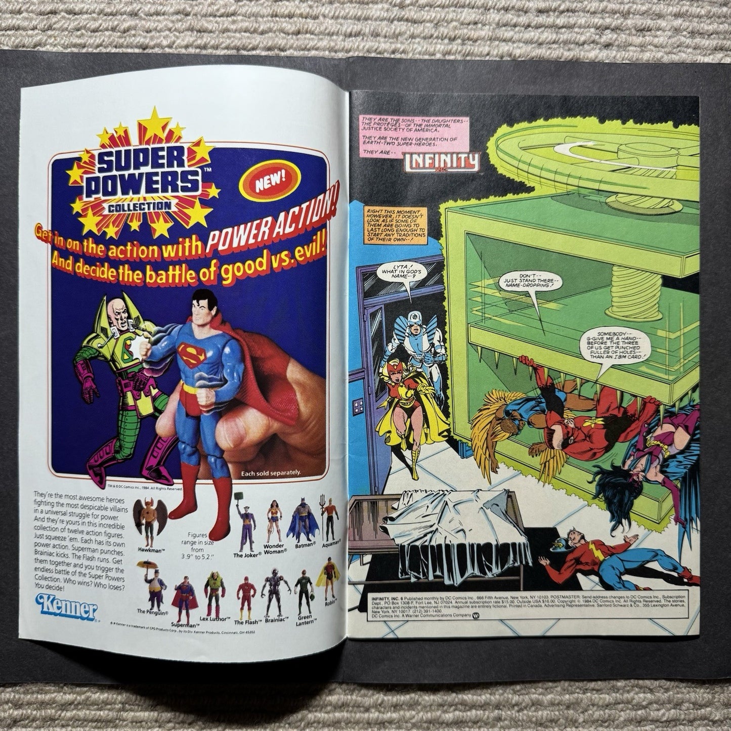 Infinity Inc 6 - Copper Age Dc Comics 1984