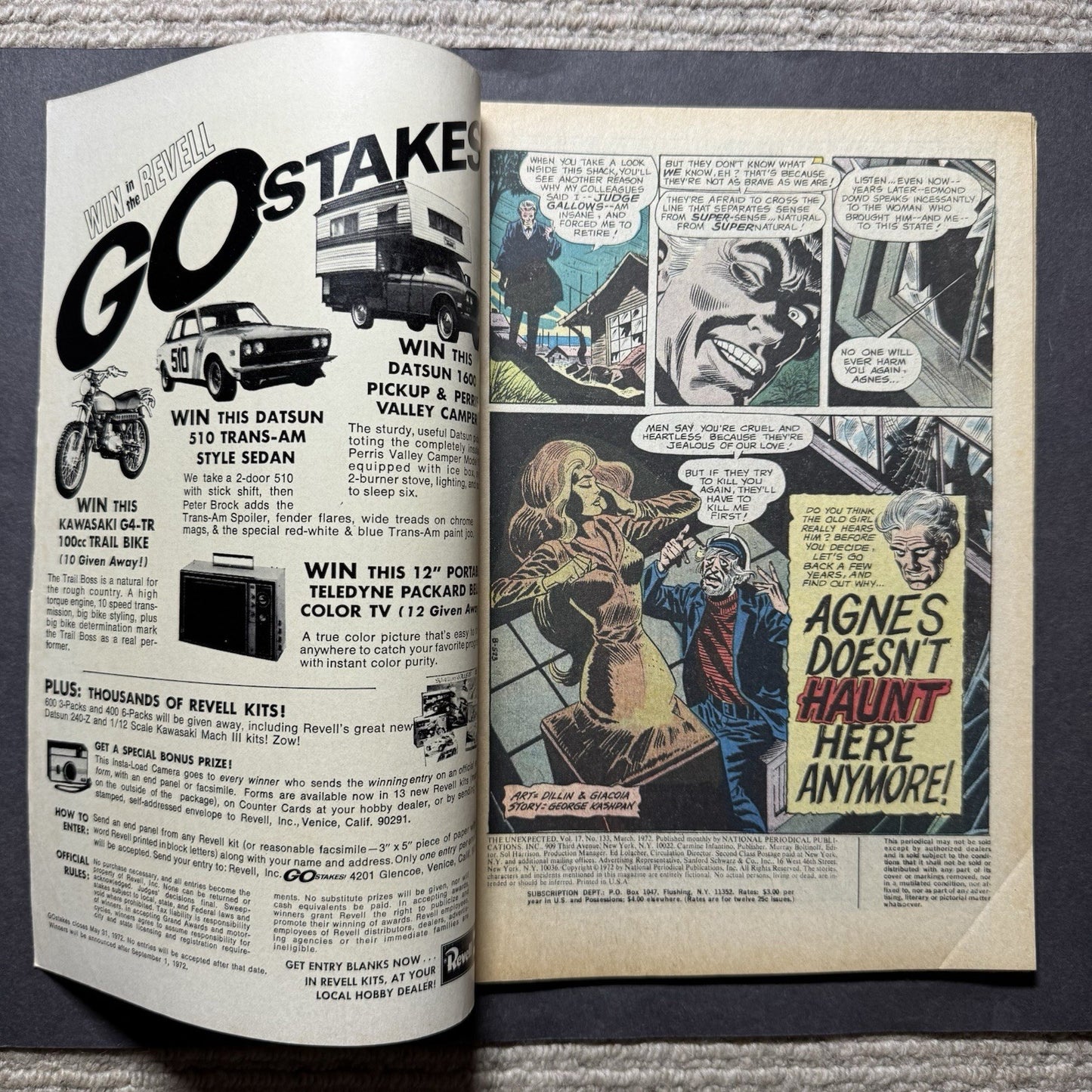 Unexpected 133 - Bronze Age Dc Comics 1972