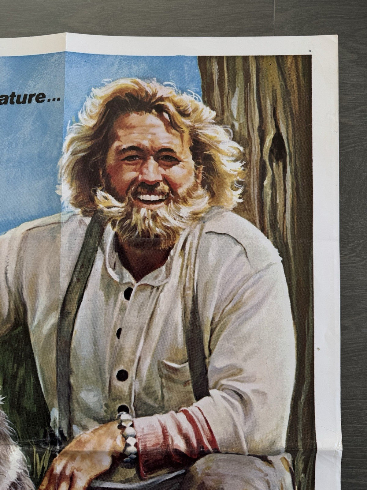 Spirit of the Wild 1974 - Original UK Quad Poster - Folded