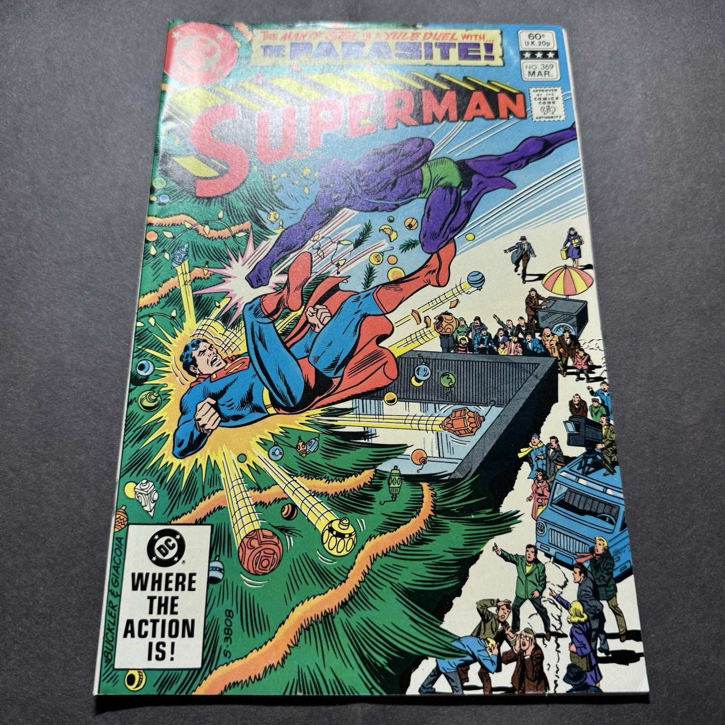 Superman 369 - Bronze Age Dc Comics 1982