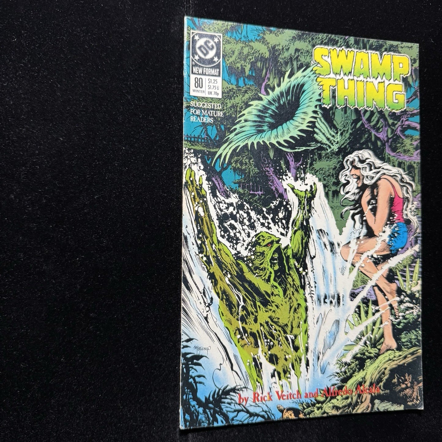 Saga Of The Swamp Thing 80 - Copper Age Dc Comics 1989