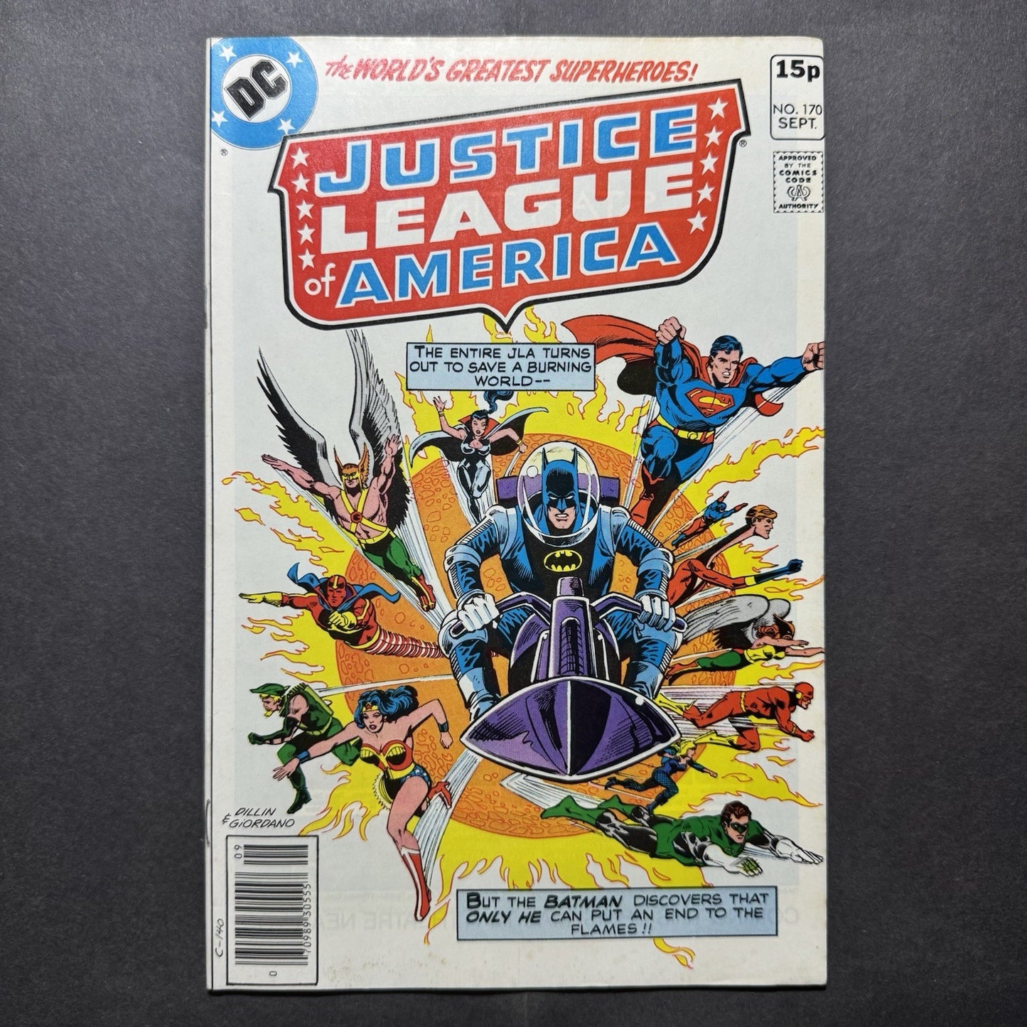 Justice League 170 - Bronze Age Dc Comics 1979