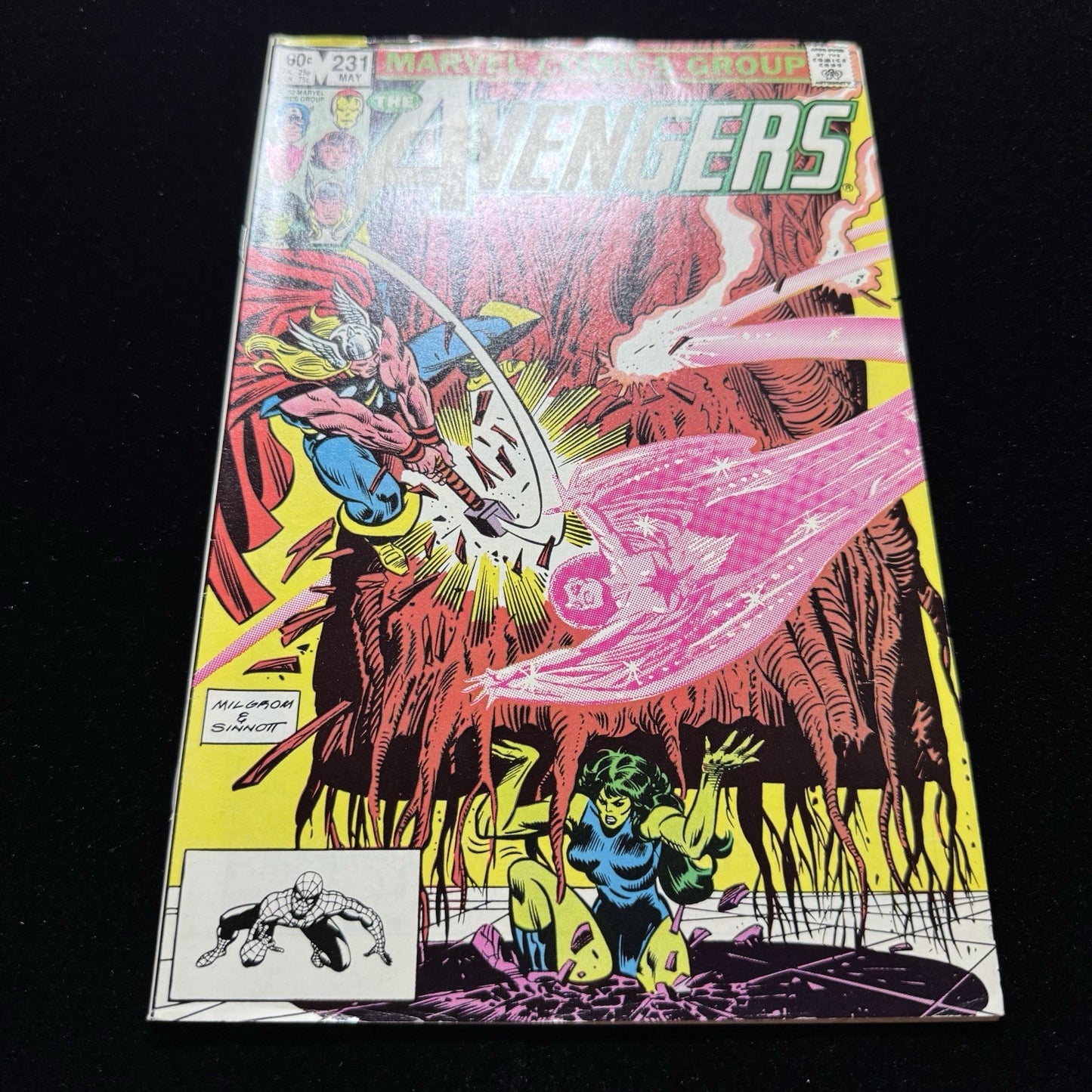 Avengers 231 - 1st Meeting Of Eros And She-Hulk - Bronze Age Marvel Comics 1983
