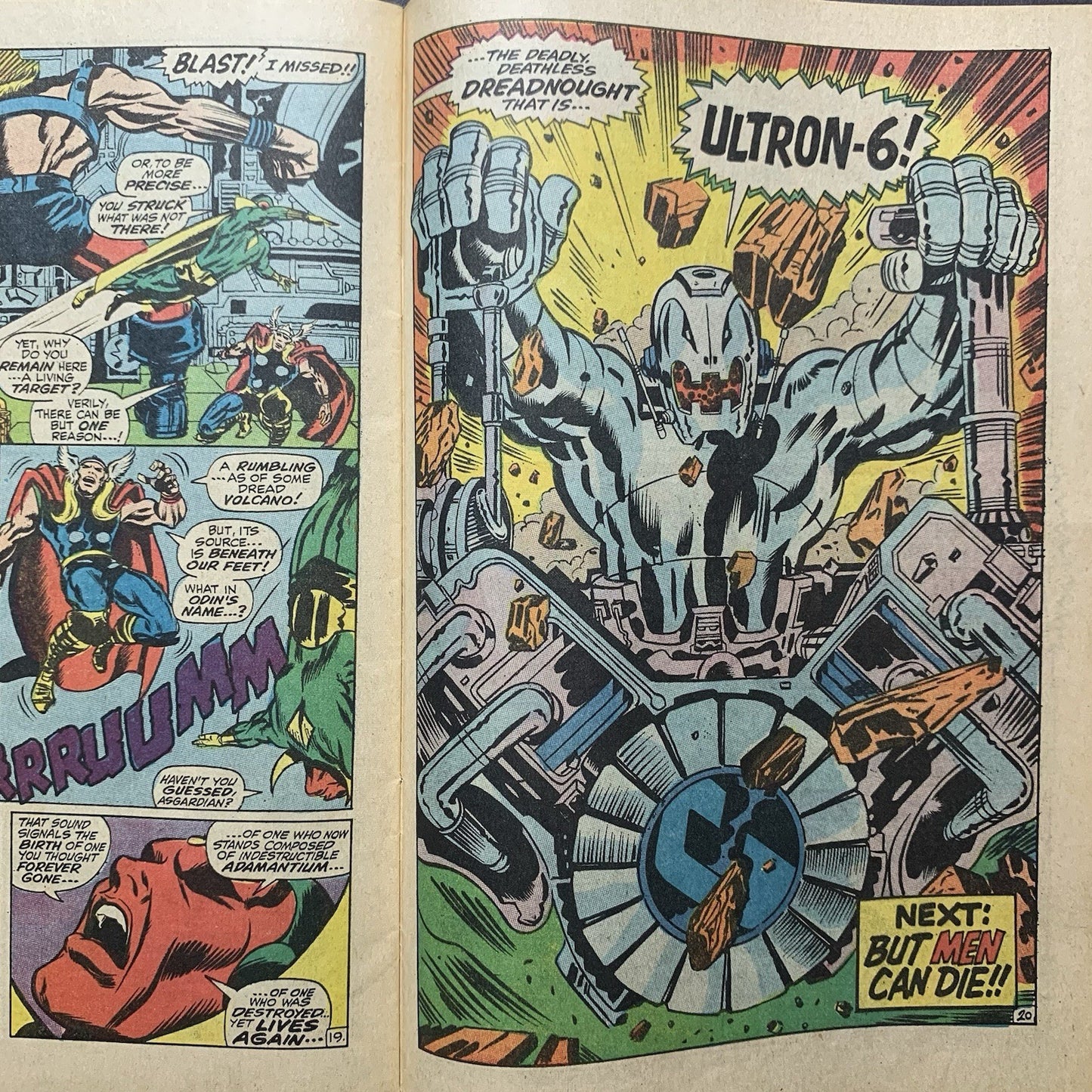 Avengers 66/ Silver Age Marvel Comics 1969